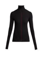 Matchesfashion.com Maison Margiela - Roll Neck Stretch Knit Sweater - Womens - Black