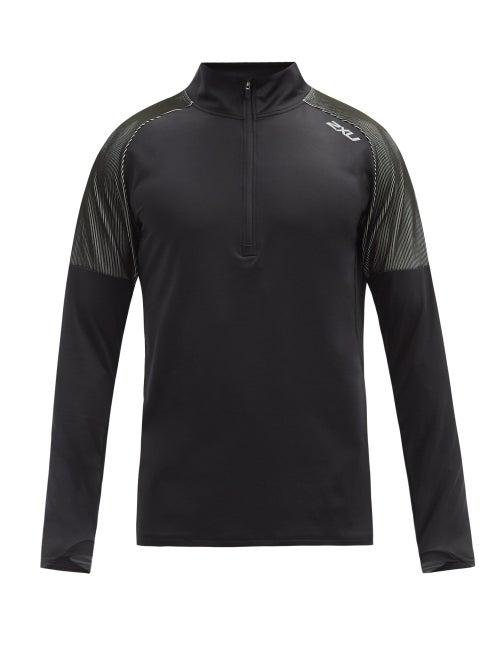 Matchesfashion.com 2xu - Light Speed Half-zip Running Top - Mens - Black