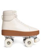 Bottega Veneta - Quilt Leather Trainer Roller Skates - Mens - Cream