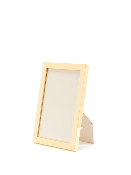 Aerin - Martin Small Gold-plated Photo Frame - Gold