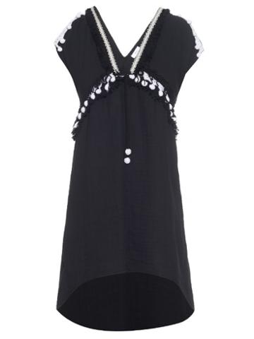 Vmt Careyes Pompom V-neck Kaftan