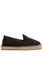 Manebí Skull Bead-embellished Suede Espadrilles