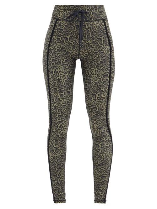 Matchesfashion.com The Upside - Leopard-print Technical-jersey Leggings - Womens - Leopard