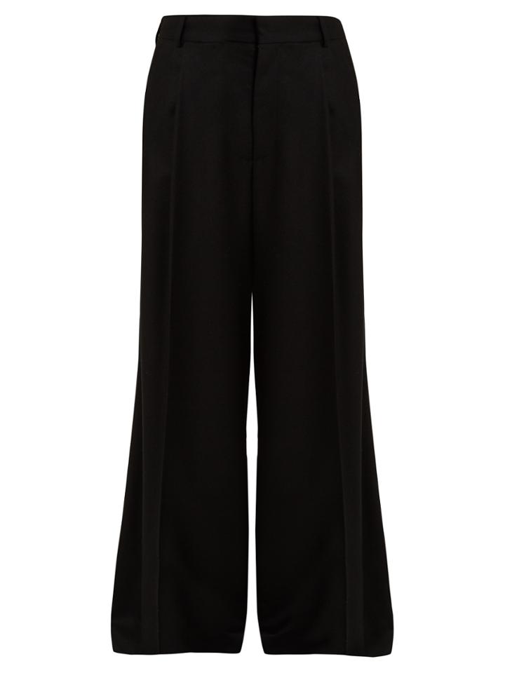 Raey Wide-leg Wool Tux Trousers