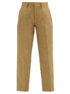 Matchesfashion.com A.p.c. - Raphaelle Cropped Cotton-blend Gabardine Trousers - Womens - Beige