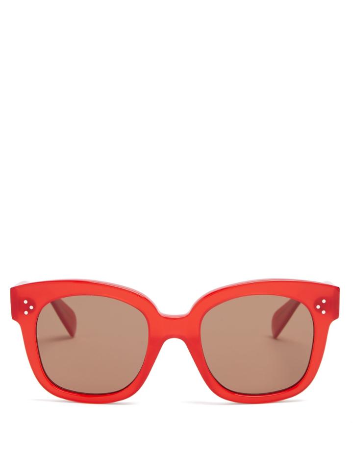 Céline Eyewear Squared-frame Acetate Sunglasses