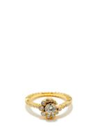 Sophie Bille Brahe - Celestine Diamond & 18kt Gold Ring - Womens - Yellow Gold