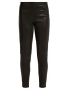 Matchesfashion.com Elizabeth And James - Sterling Stretch Leather Leggings - Womens - Black