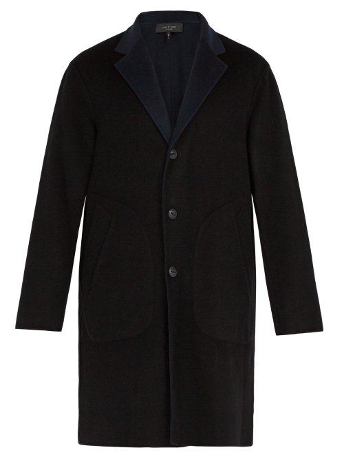 Matchesfashion.com Rag & Bone - Reversible Principle Coat - Mens - Black