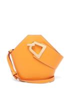 Matchesfashion.com Danse Lente - Johnny Mini Leather Bucket Bag - Womens - Orange
