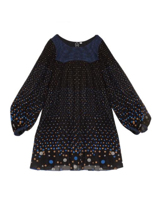 Thierry Colson Poppy Polka-dot Print Dress