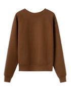 Lemaire - Crew-neck Jersey Sweatshirt - Mens - Brown