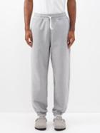 Cdlp - Drawstring Cotton-jersey Track Pants - Mens - Grey