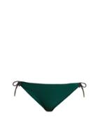 Matchesfashion.com Stella Mccartney - Tie Side Low Rise Bikini Briefs - Womens - Green