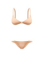 Matchesfashion.com Melissa Odabash - Montenegro Bikini Set - Womens - Nude
