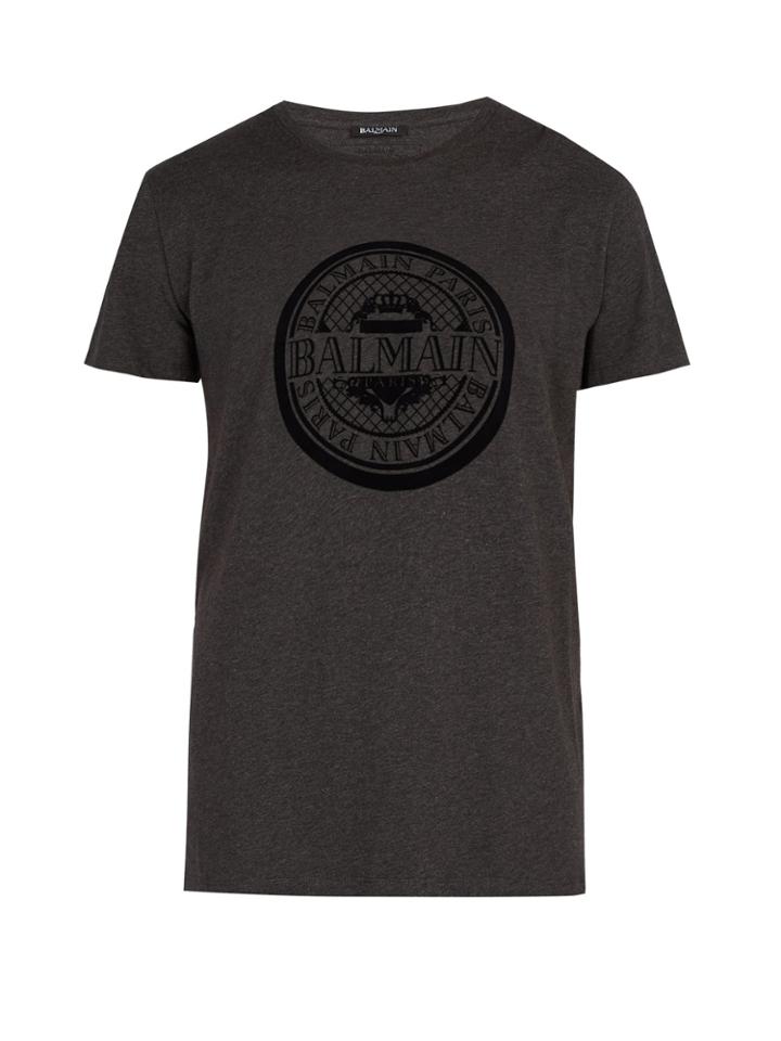 Balmain Cotton Logo T-shirt