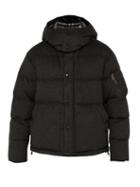 Matchesfashion.com Burberry - Cashmere Down Filled Padded Jacket - Mens - Grey