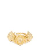 Matchesfashion.com Gucci - Lion-head Bracelet - Womens - Gold