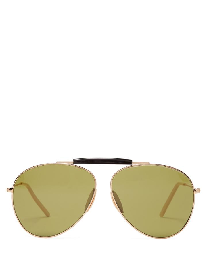 Acne Studios Howard Oversized Aviator-style Sunglasses