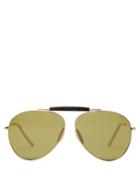 Acne Studios Howard Oversized Aviator-style Sunglasses
