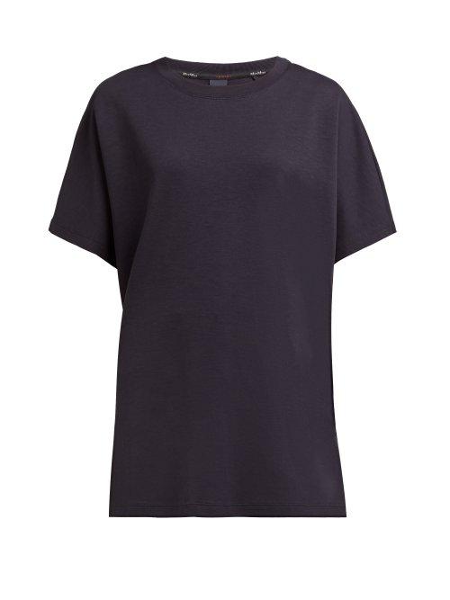 Matchesfashion.com Max Mara Leisure - Egoista T Shirt - Womens - Navy