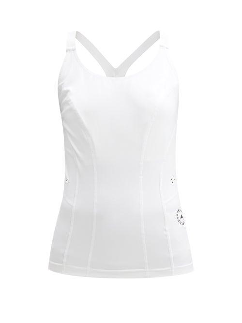 Adidas By Stella Mccartney - Truepurpose Recycled Fibre-blend Tank Top - Womens - White