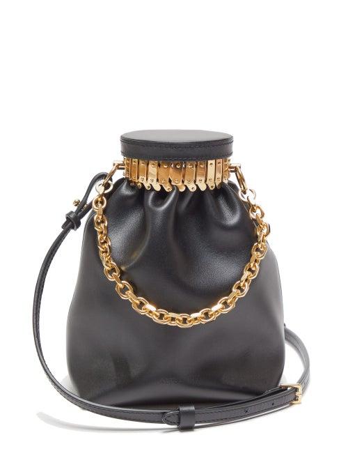 Matchesfashion.com Altuzarra - Ice Leather Cross Body Bag - Womens - Black