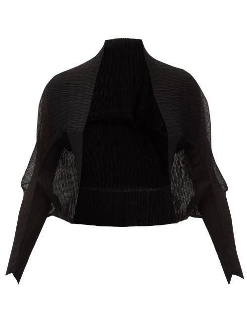 Matchesfashion.com Max Mara - Vesuvio Poncho - Womens - Black