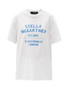 Matchesfashion.com Stella Mccartney - Logo-print Organic-cotton Jersey T-shirt - Womens - White Print
