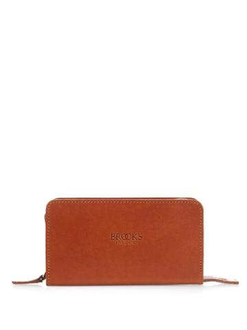 Brooks England D-shaped Leather Tool Bag