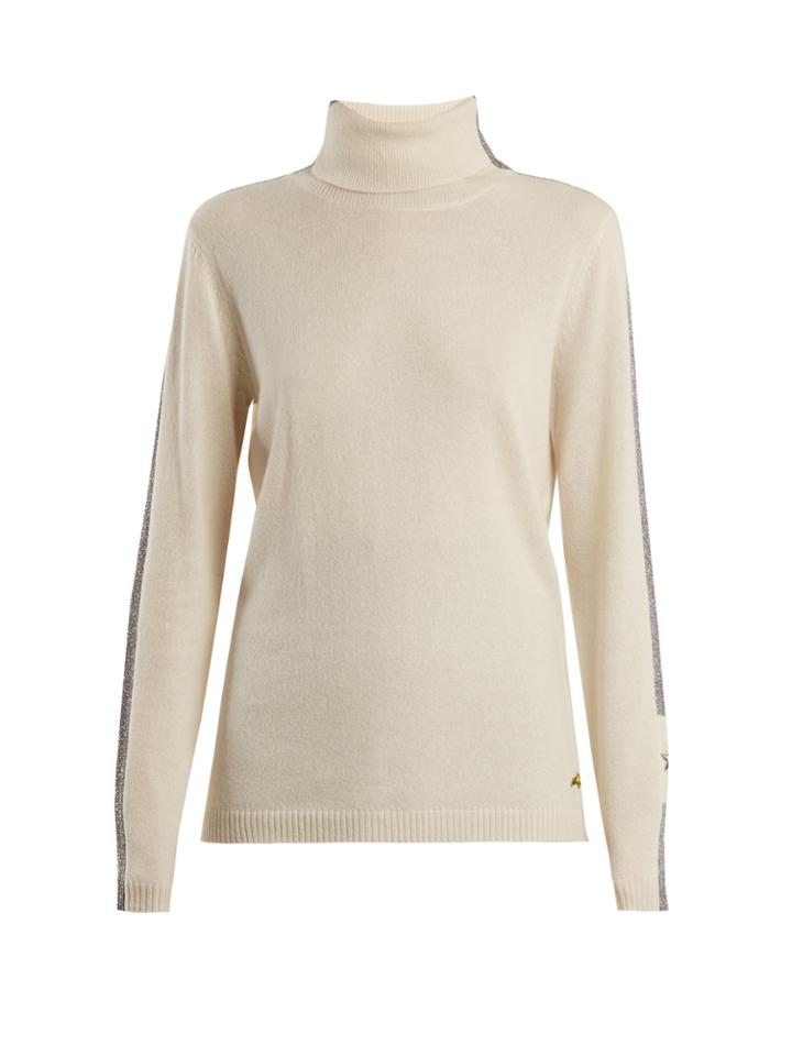 Bella Freud Britt Roll-neck Cashmere-blend Sweater