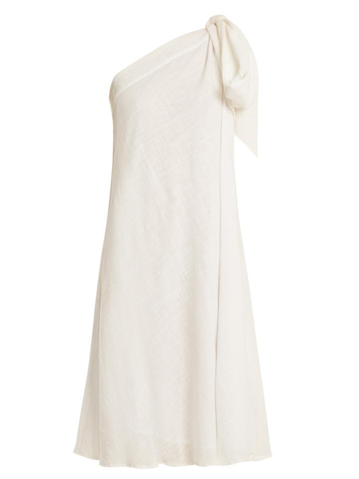 Kalita Gemini One-shoulder Cotton Dress