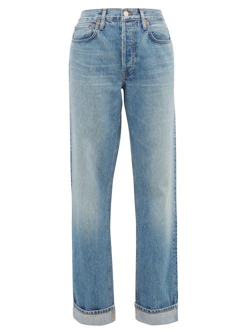 Matchesfashion.com Re/done Originals - 90s Loose-fit Straight Jeans - Womens - Blue