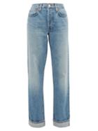 Matchesfashion.com Re/done Originals - 90s Loose-fit Straight Jeans - Womens - Blue