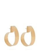 Matchesfashion.com Fay Andrada - Liike Curved Brass Earrings - Womens - Gold