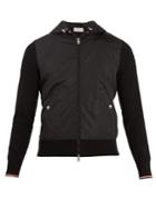 Moncler Hooded Panel Bomber Jacket