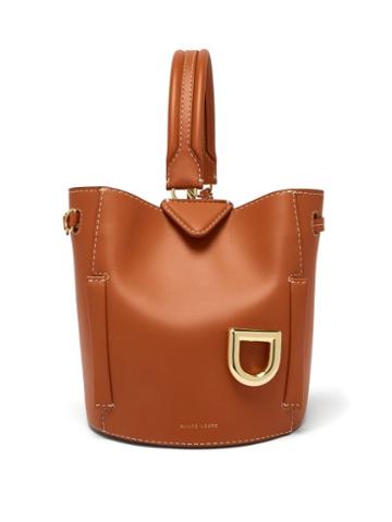 Matchesfashion.com Danse Lente - Josh Ginger Leather Bucket Bag - Womens - Tan