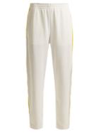 Matchesfashion.com Acne Studios - Norwich Face Side Stripe Jersey Track Pants - Womens - White
