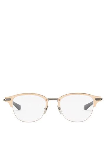 Dita Eyewear - Iambic D-frame 14kt Gold-plated Titanium Glasses - Mens - Gold
