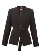 Matchesfashion.com Max Mara Studio - Urbania Jacket - Womens - Black