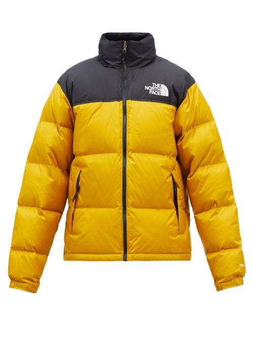 The North Face - 1996 Nuptse Quilted Down Jacket - Mens - Yellow