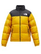 The North Face - 1996 Nuptse Quilted Down Jacket - Mens - Yellow