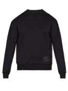 Matchesfashion.com Prada - Logo Print Cotton Sweatshirt - Mens - Black