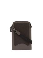 Mens Bags Christian Louboutin - Loubilab Techno Leather & Canvas Cross-body Bag - Mens - Black Red