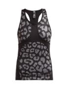 Matchesfashion.com Adidas By Stella Mccartney - Comfort Snake Print Tank Top - Womens - Black Print