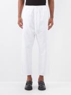 Nili Lotan - Walker Cotton-blend Straight-leg Trousers - Mens - White