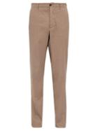 Matchesfashion.com Altea - Dumbo Linen Blend Trousers - Mens - Beige