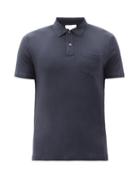 Matchesfashion.com Sunspel - Riviera Cotton Polo Shirt - Mens - Black