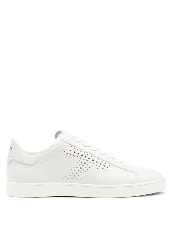 Tod's Cassetta Perforated-leather Trainers