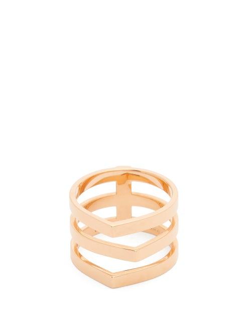 Matchesfashion.com Repossi - Antifer Off Width 18kt Rose-gold Ring - Womens - Rose Gold